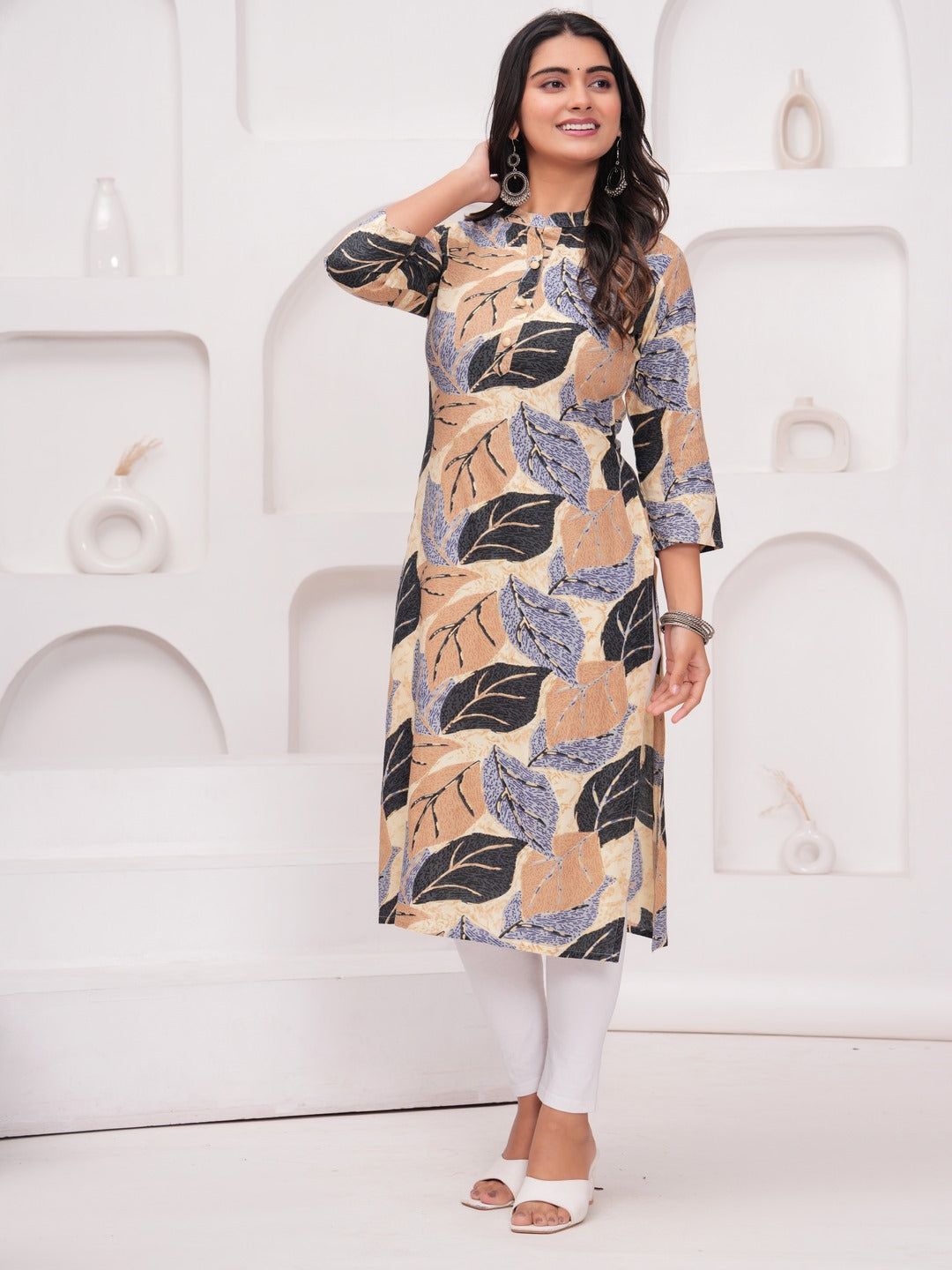 Multi Rayon Straigth Kurta