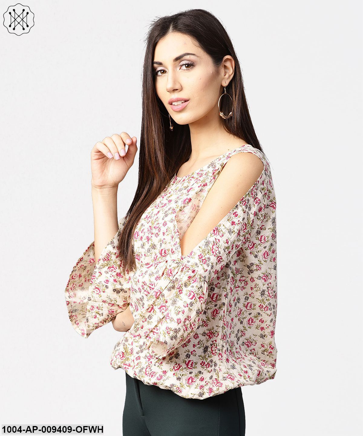 Cold shoulder cheap cotton tops