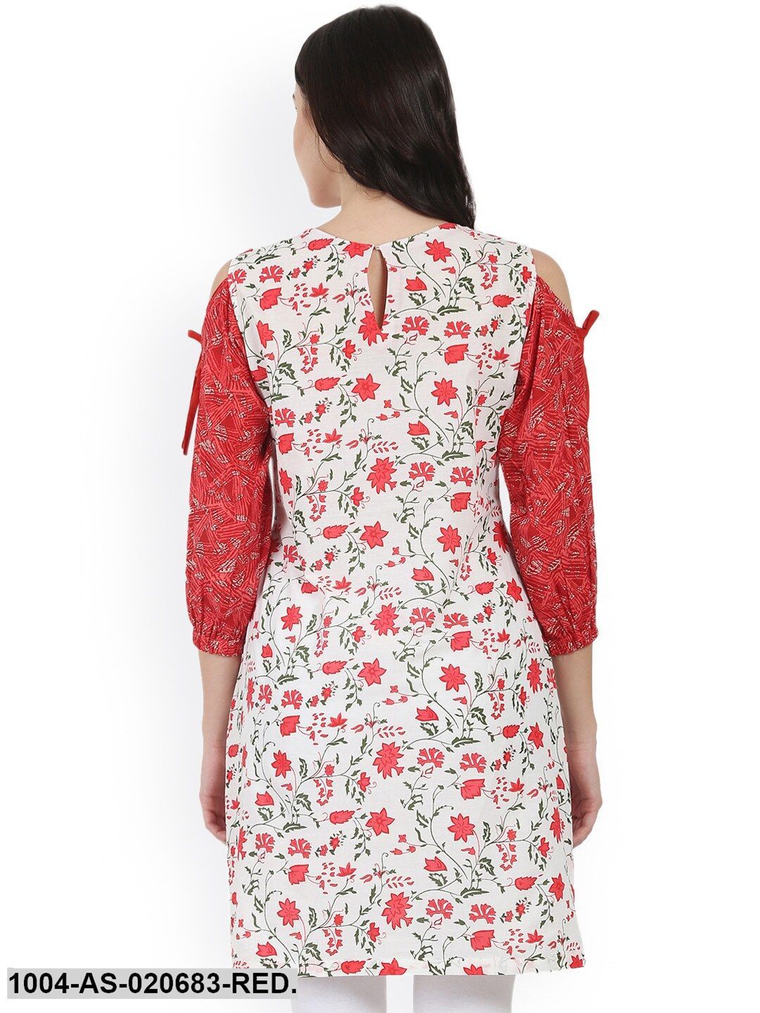 Red Printed Tunic