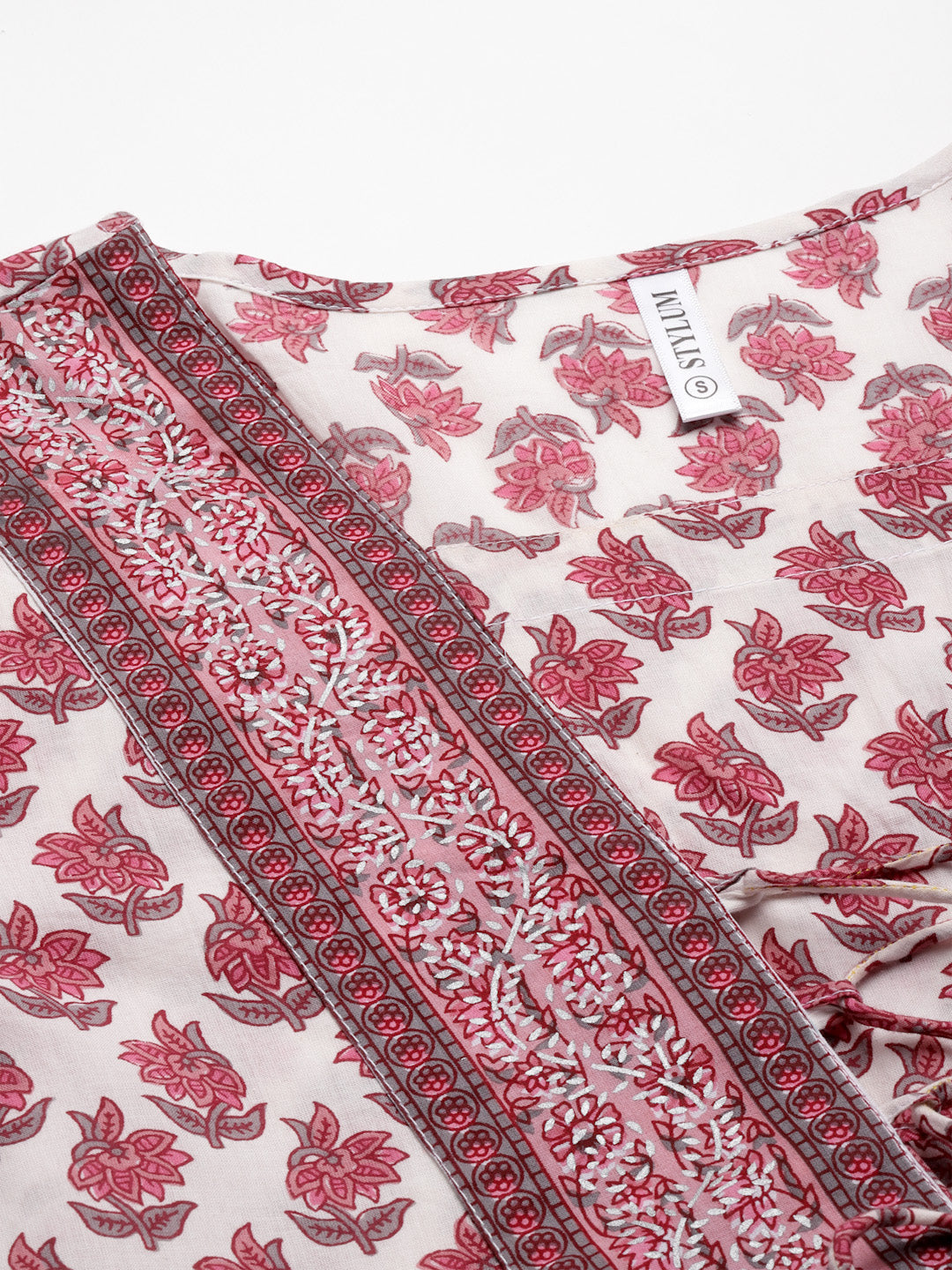 Floral Printed Cotton Top