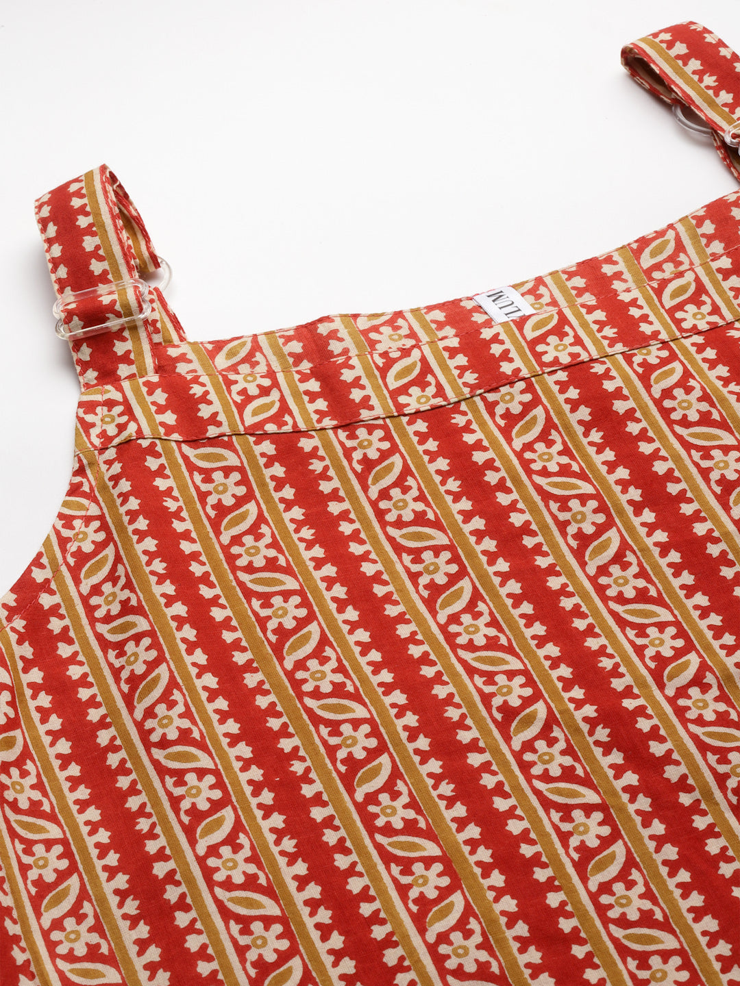 Printed Cotton Straight Kurta