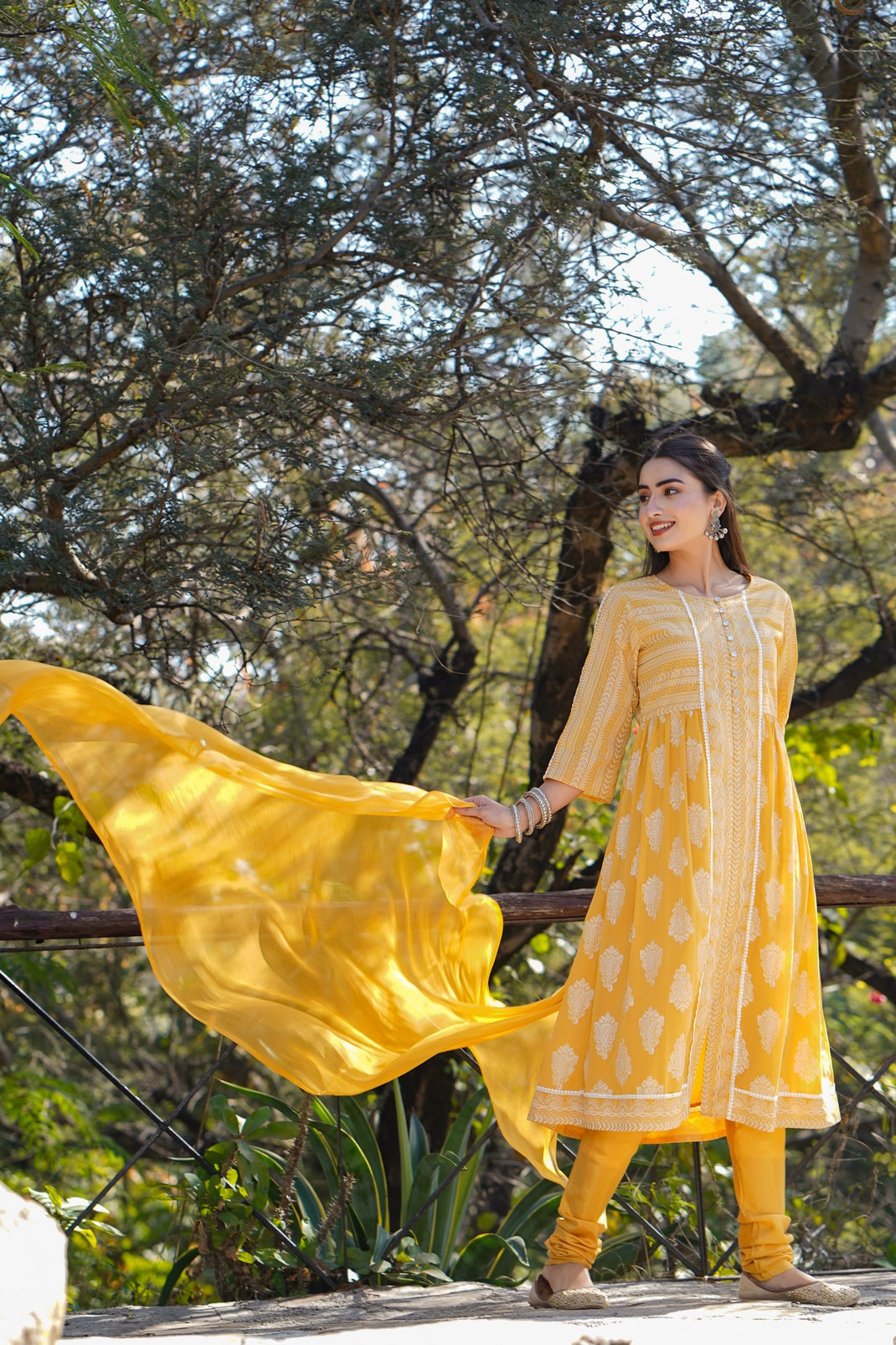 Flared churidar kurta dress hotsell