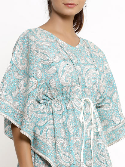 Cotton Printed Kaftan Kaftan Dress