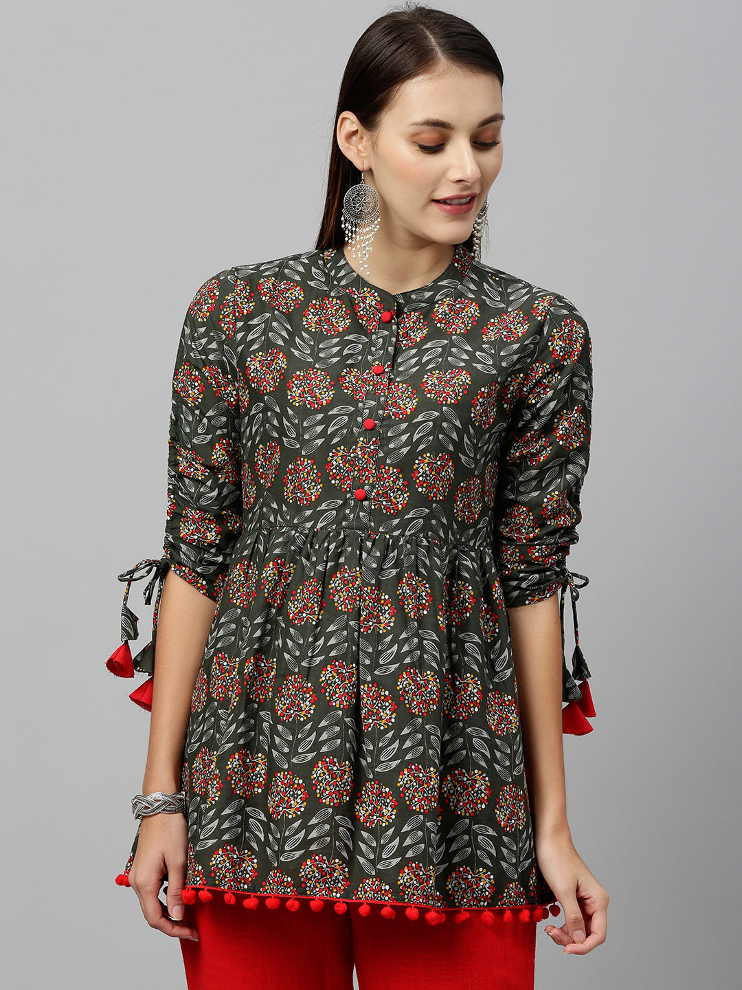 Cotton Printed Regular Top