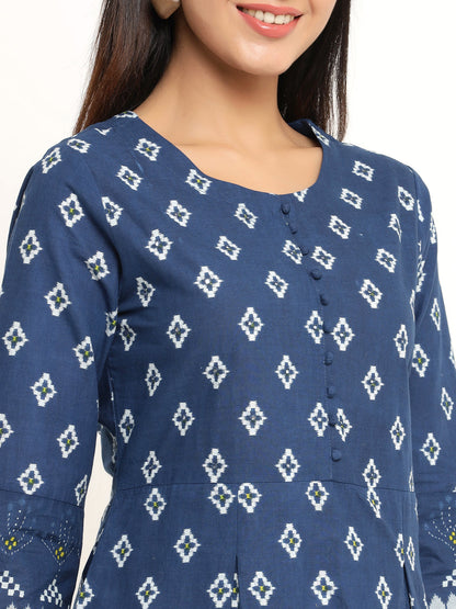 Cotton Printed Regular Top