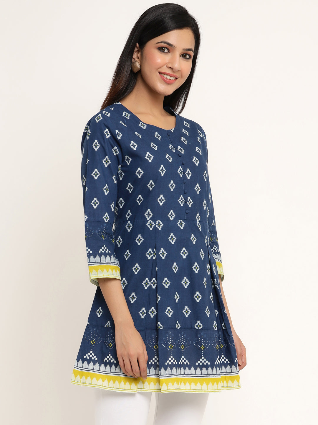 Cotton Printed Regular Top