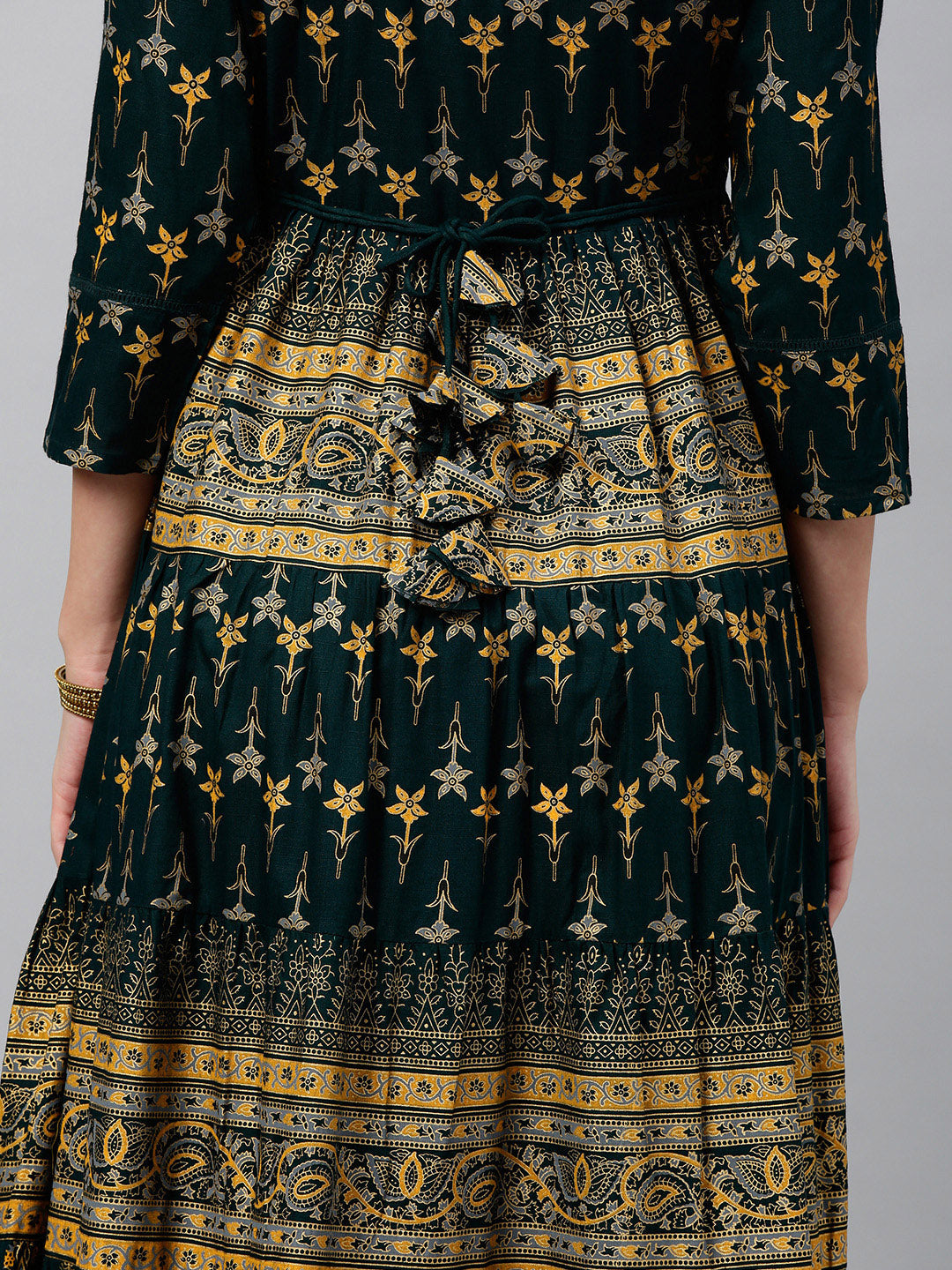 Rayon Printed Anarkali Kurta