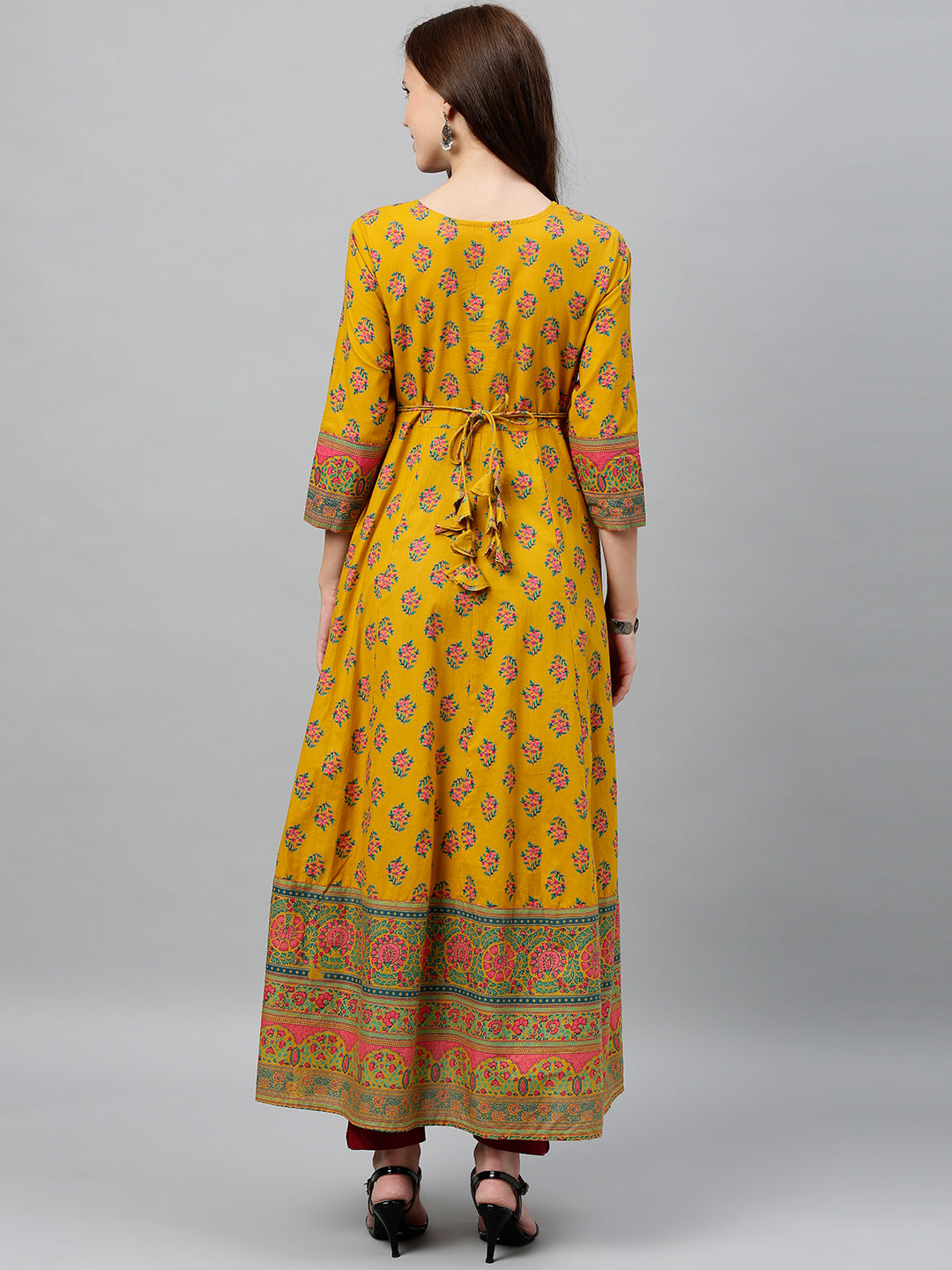 Cotton Printed Anarkali Kurta