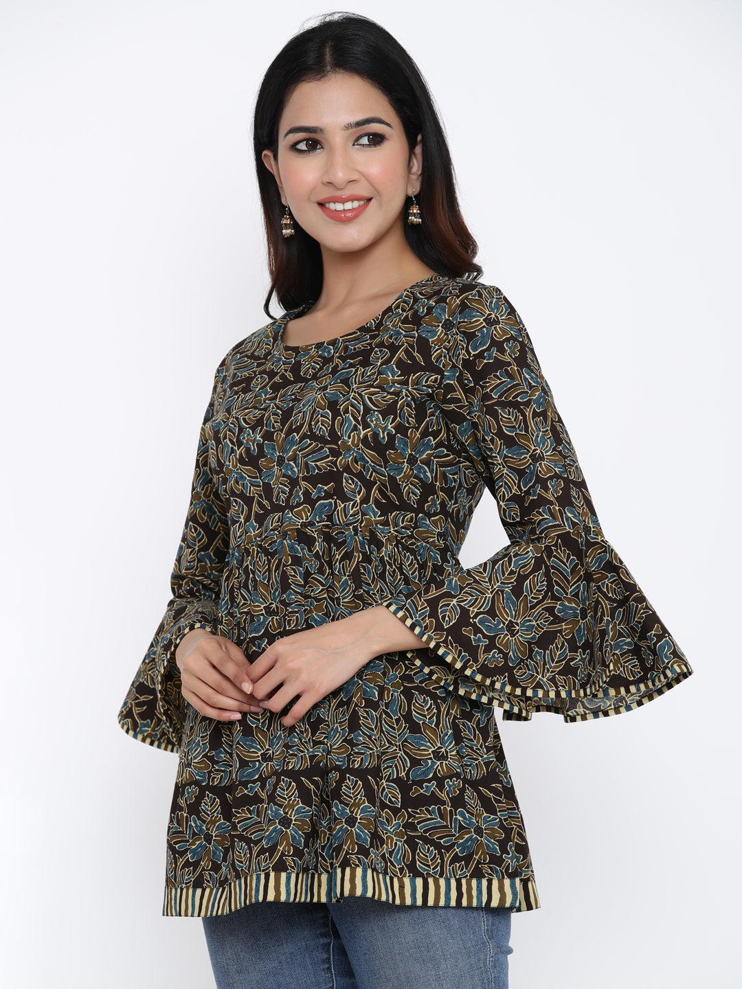 Cotton Printed Regular Top