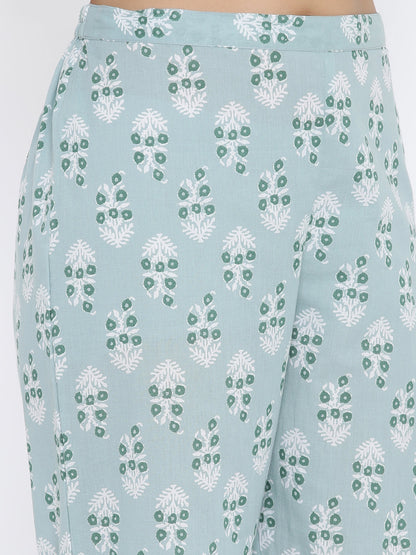 Cotton Printed Regular Top And Pyjama